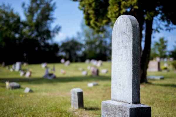 Grave Blur Background Tombstone